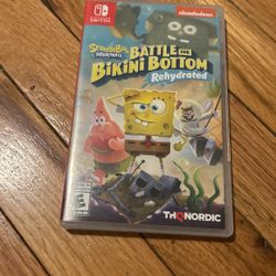 Spongebob battle for bikini bottom rehydrated game