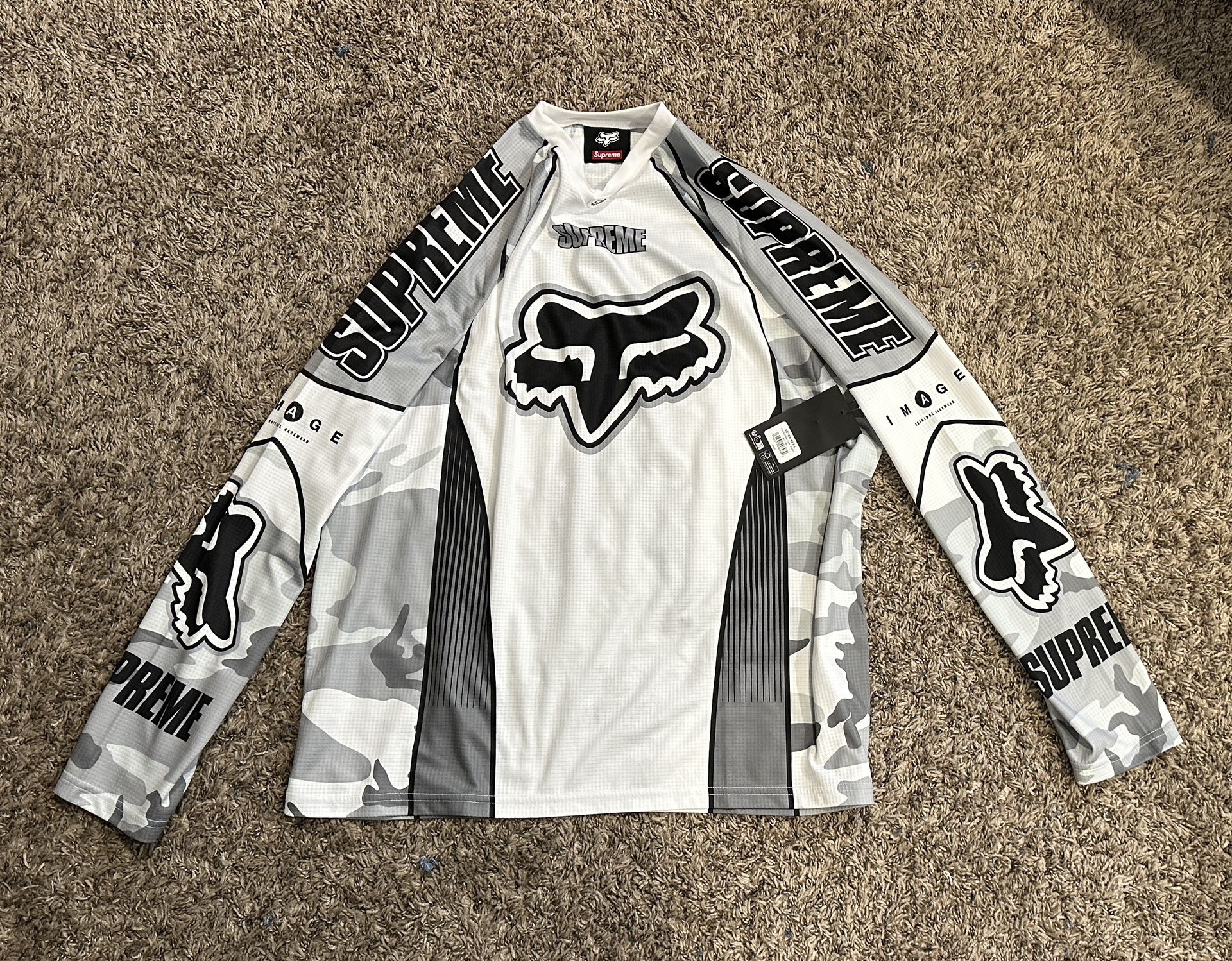 Supreme x Fox Racing Dmx Moto Jersey