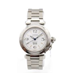 Cartier 2475 Pasha C Automatic Stainless Steel 35mm Watch