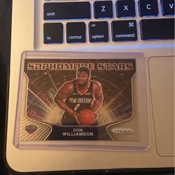 Zion Williamson Prizim Sophomore Stars Hologram 
