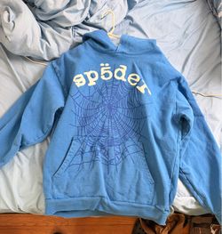 Sp5der Legacy Hoodie Blue