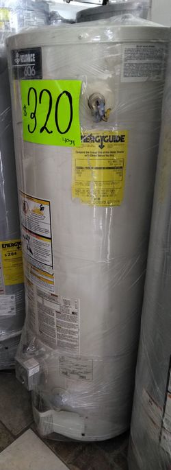 RELIANCE 606 40GL WATER HEATER 💦