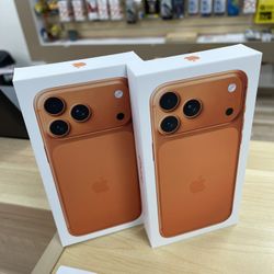 Orange iPhone 17 PRO MAX 256GB Unlocked! Finance Today No Credit Needed To Take It! $99 Down! Best Deals Available 