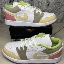 Jordan 1 Pastel Grind Size 7 Y