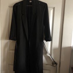 black Coat, Size:XS