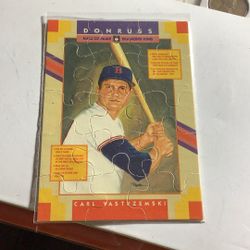Donruss * Diamond King * Carl Yastrzemski Puzzle Trading Card For Sale 