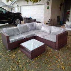 L-shaped Patio Furniture Set Brand New Patio Outdoor Furniture Patio Set 🚚🆕🚚