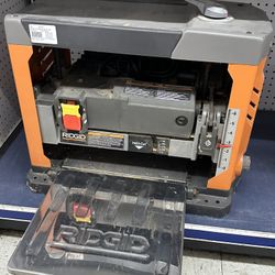 Ridgid Planer