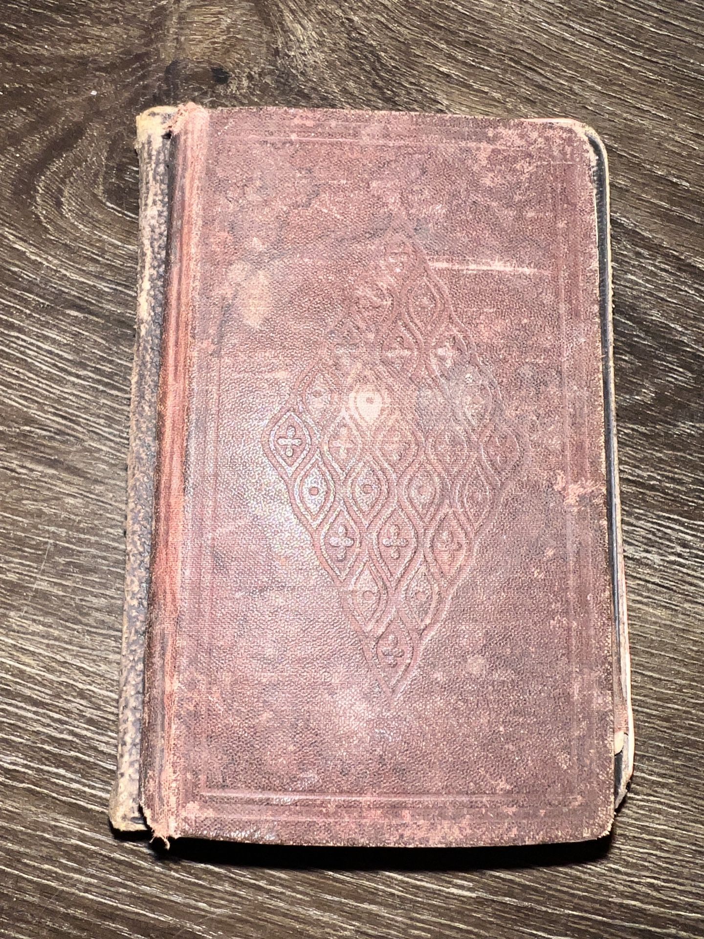 Unique 1892 Methodist Hymnal book. Pages of favorite hymns sang in public worship and praise.