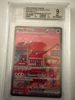Mew Ex 053 Promo BGS 9 Pokemon