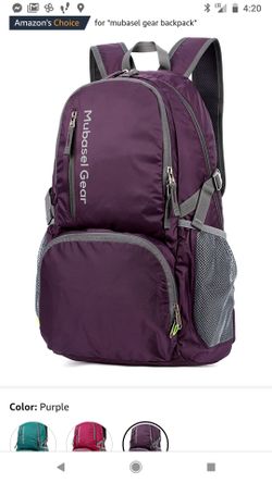 Lightweight backpack