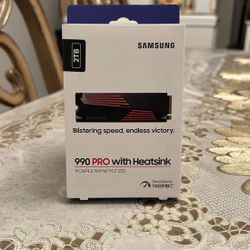2TB SSD (new and sealed)