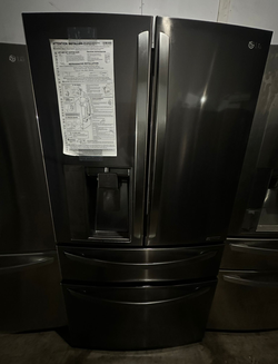 Stainless LG French Door Fridge with WaterDispenser