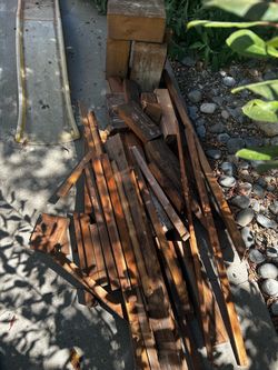 Free redwood scraps