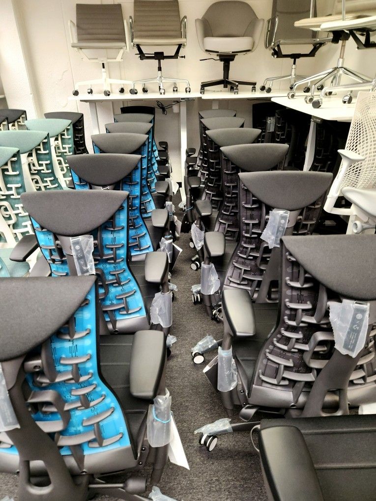 💥BRAND NEW💥40% OFF💥 HERMAN MILLER LOGITECH X GAMING EMBODY CHAIRS💥ALL COLOR OPTIONS IN STOCK💥PICK-UP 💥DELIVERY 💥SHIP💥