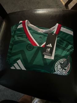 Mexico home green jersey