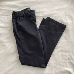 Old Navy Dark Blue Boot Cut Khakis Sz 12