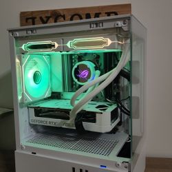 Brand New All White 1440p Gaming Beast! Custom Gaming PC!