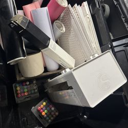 silhouette curio cricut mint lots extras