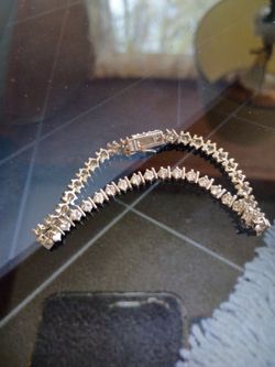 Pulsera de plata 925 con zirconia