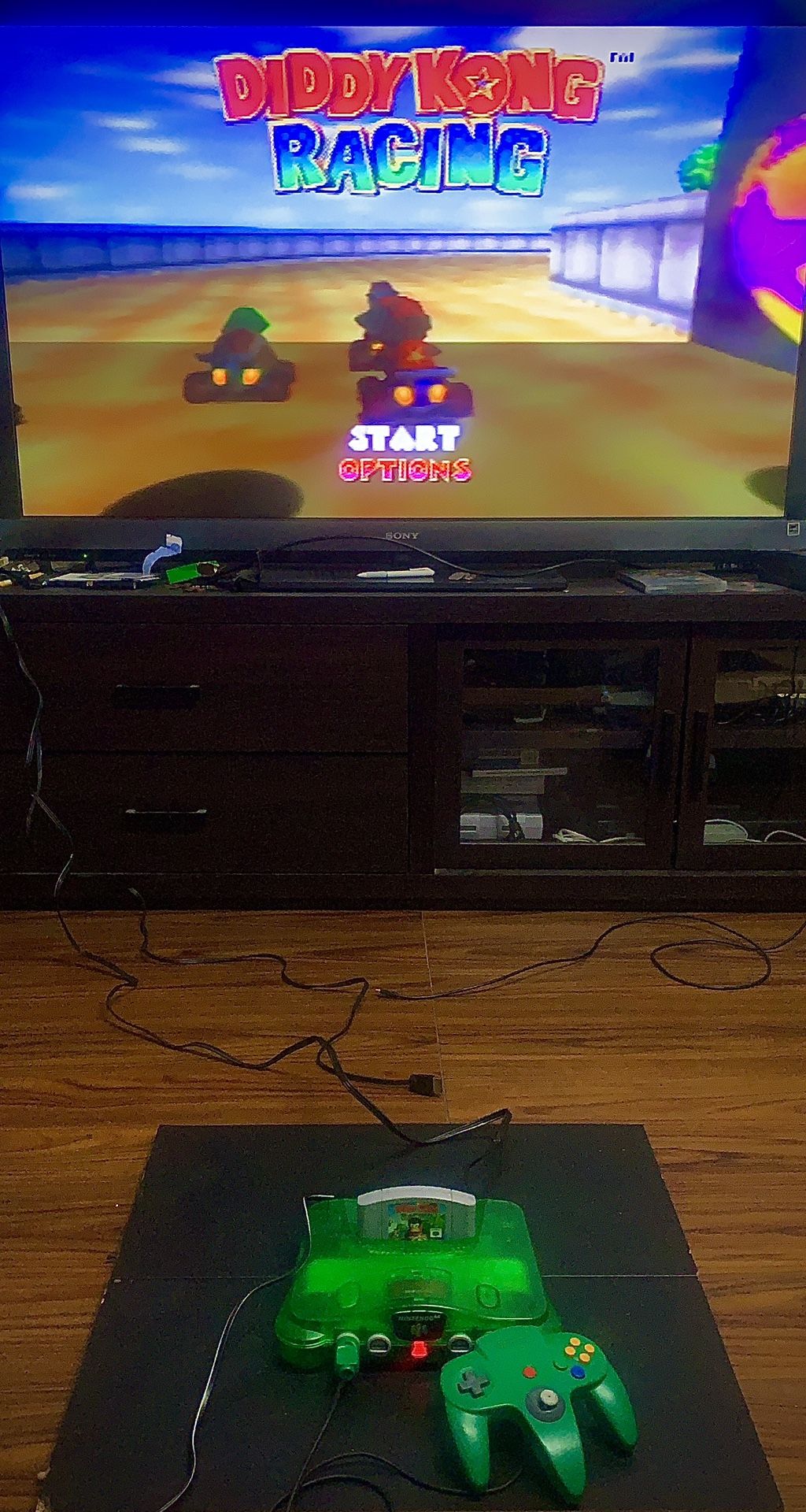 Funtastic Jungle Green Nintendo 64 System