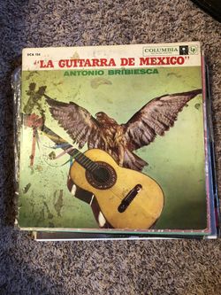 ANTONIO BRIBIESCA LA GUITARRA DE MEXICO MEXICAN LP BOLERO