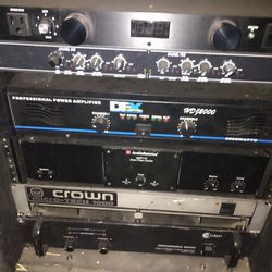 Rolling Amp Rack For Bands Or Dj (Just The Rack)