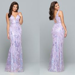 New With Tags Sparkle Lilac Prom Dress & Formal Dress $169