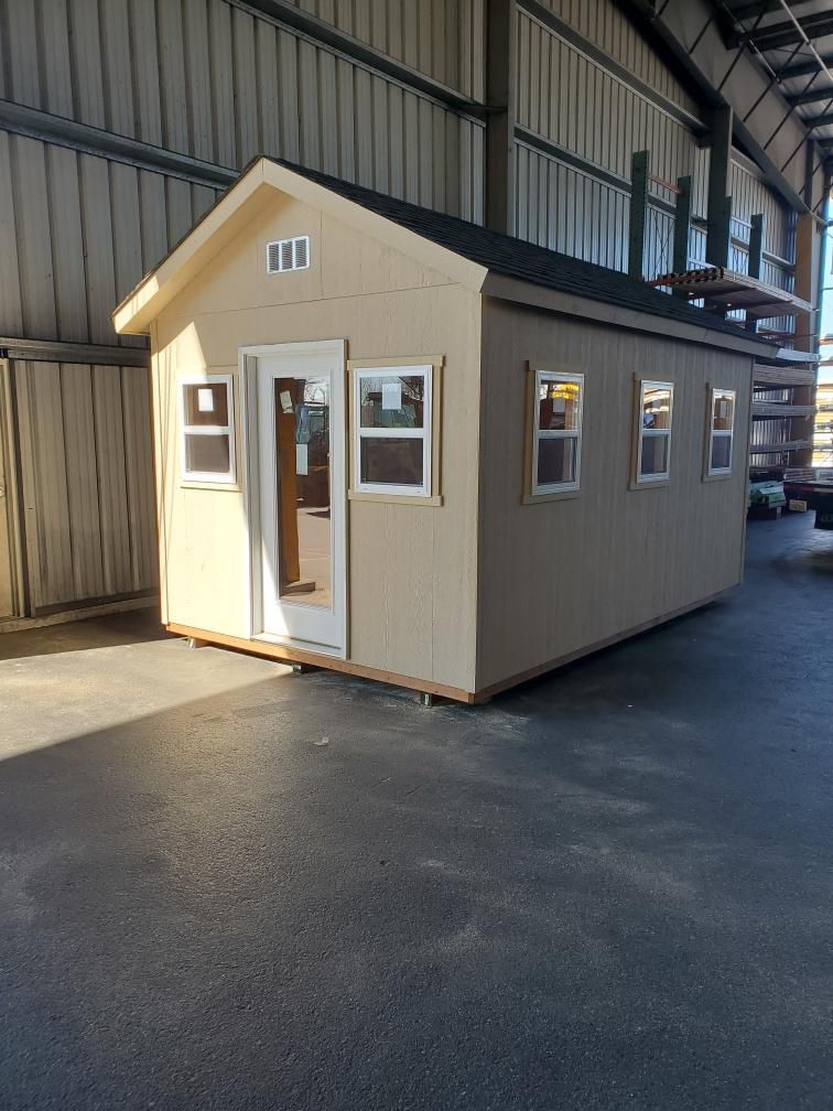 10x16 custom shed