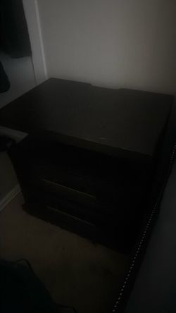 nightstand with power outlets
