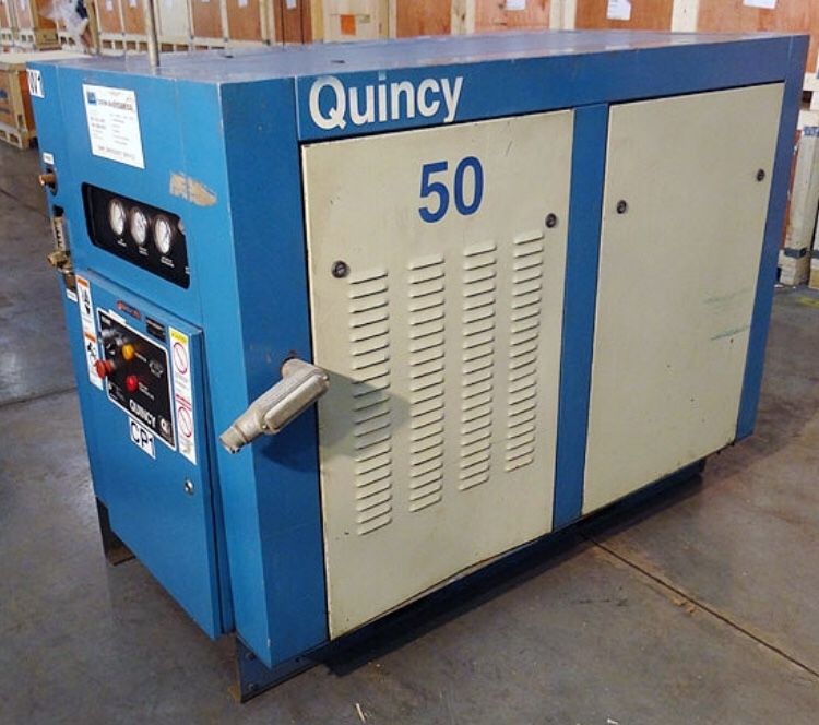 QUINZY SCREW AIR COMPRESSOR 50 HP MODEL QSB50WCW32P