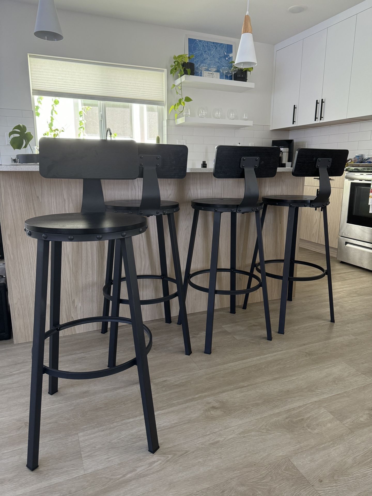 Black Barstools
