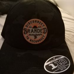 Barely Used Branded Bills "Disconnect to Reconnect" Hat (Flexfit 110)