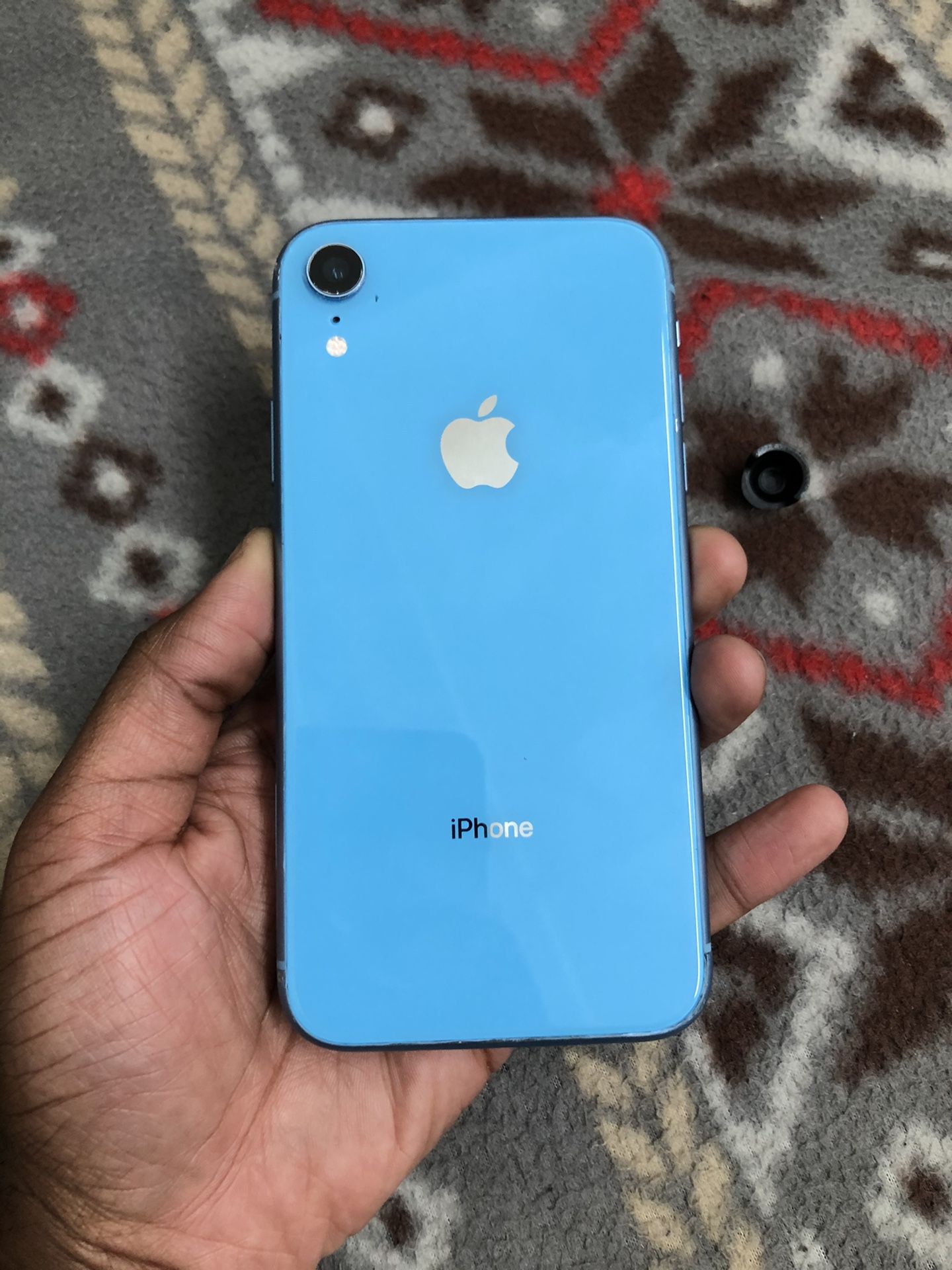 128Gb Blue iPhone XR - Factory Unlocked.