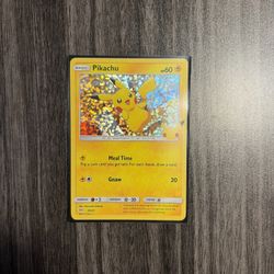 Mcdonalds Pikachu Sparkle Holo 25th Anniversary Card 25/25 NM