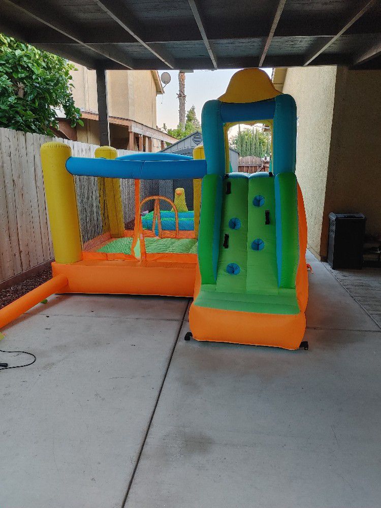 Bouncer Water Slide For Kids