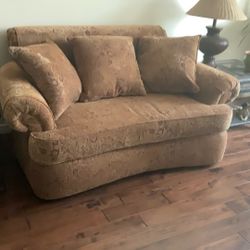 Love Seat And Chair And Ottoman From Mor Furniture