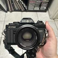 Minolta X700 With F1.7 MD 50mm Lens And More . $160 For Camera Only 