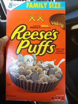 KAWS LIMITED EDITION "Reese's Puffs" Cereal