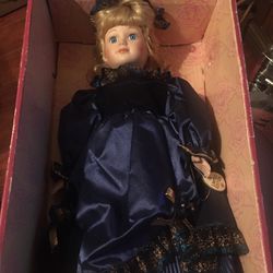 Beautiful Limited Edition Porcelain Doll