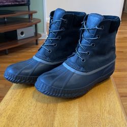 SOREL Waterproof leather duck boots size 9.5 men