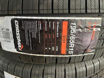 4 New 195/65R15 Crossmax tires with free Installation 195-65-15