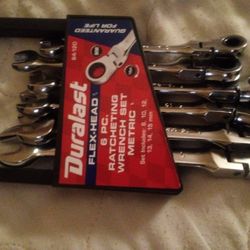 DURALAST FLEX RATCHETING WRENCH SET