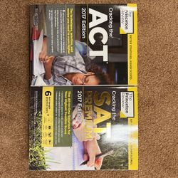 ACT & SAT  $8 Each