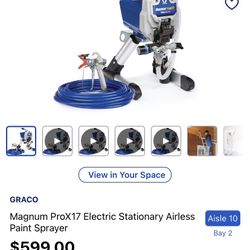 Graco Magnum Pro X17 Electric Airless Sprayer New 