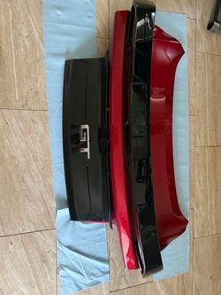 Mustang Trunk (Rapid Red) S550 Mustang