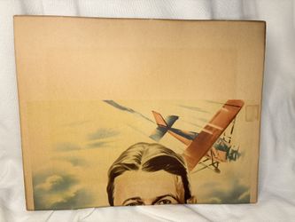 Early 20th Century Partial Aviation Poster