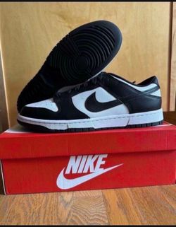 Nike Dunk Low Black White Panda Size 13 Brand New