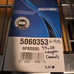 New Serpentine Belt 