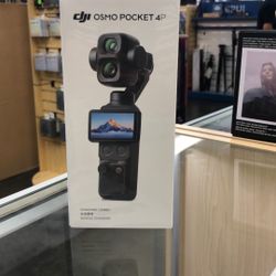 Dji Osmo Pocket 4P Standard Combo Brand New